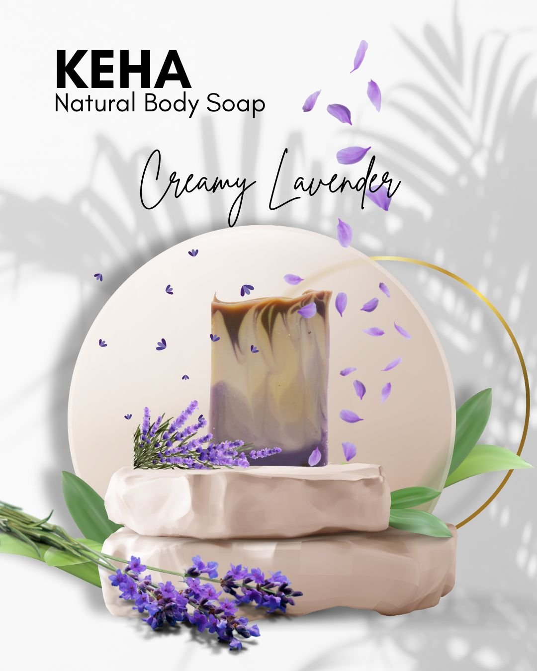 Creamy Lavender – Sabun Natural Lavender Pencerah & Pelembap Kulit Kering - Gambar 2