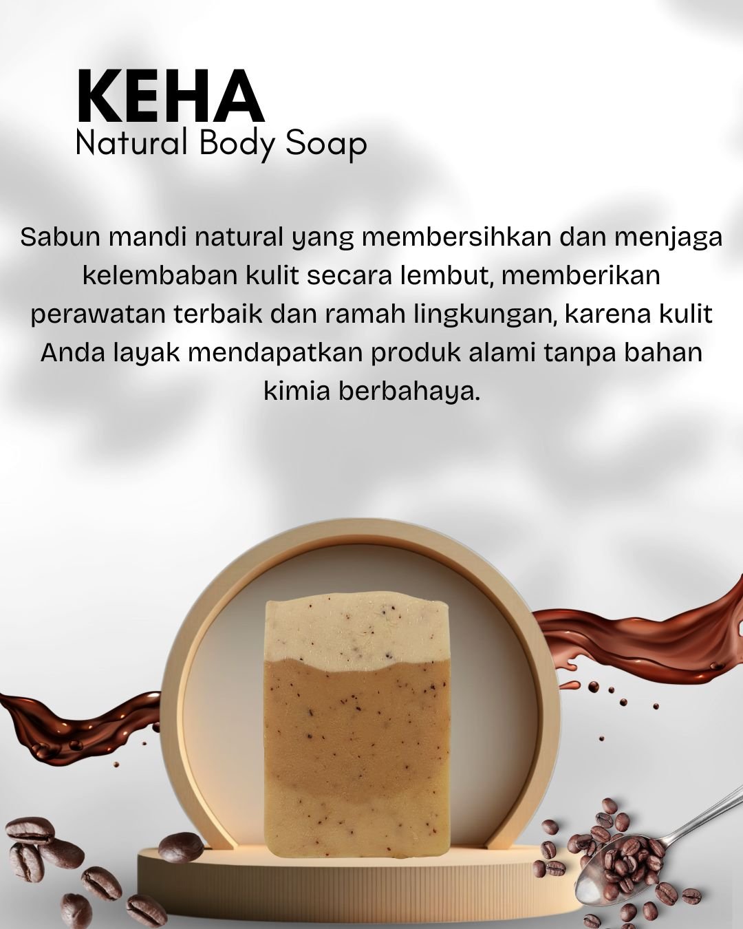 Coffee Scrub – Sabun Kopi Natural Pencerah Kulit & Penghalus Selulit - Gambar 3