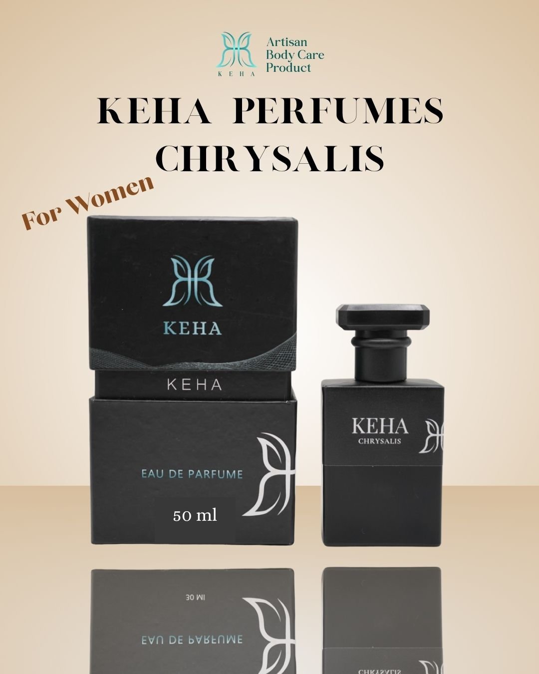 KEHA Chrysalis – Elegant Citrus Patchouli Perfume with Rose & Vanilla - Image 5