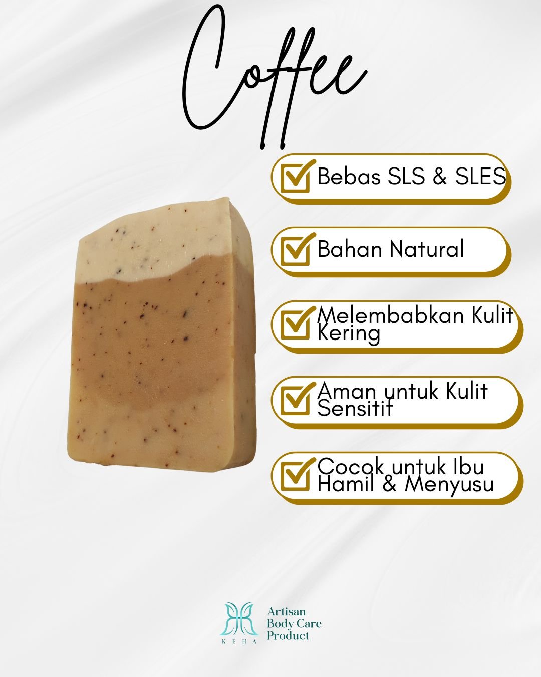 Coffee Scrub – Sabun Kopi Natural Pencerah Kulit & Penghalus Selulit - Gambar 6